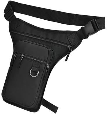 Sport Beintasche,beintasche Sport,Motorrad beintasche Sport,beintasche Damen Sport,Gleicher Stil für Männer und FrauenGeeignet für Fitness, Radfahren, Bergsteigen und andere Aktivitäten (schwarz)