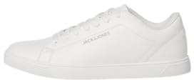 JACK & JONES Herren Jfwbosley Pu Sneaker Noos, White, 41 EU