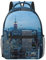 New York Fashion City Bequemer Rucksack - Leichter, strapazierfähiger und vielseitiger Rucksack für Arbeit und Outdoor-Aktivitäten, Büchertasche, Tagesrucksack, modischer Rucksack, trendiger Rucksack,