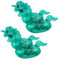 BCOATH Decoración Fiesta Unicornio 4 Posavasos Inflables Flotantes Resistentes Agua Especial