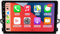 HYNMSM Android 12 Sat Nav para ToYo-TA Auris 2006-2011, Radio para automóvil GPS Navi 9 '' Pantalla táctil Reproductor multimedia Receptor Bluetooth con Mirror Link 4G Wifi SWC Imagen de marcha atrás