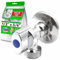 Robinet D'arrêt en Laiton Chromé 1/2 x 3/4 pour Alimentation en Eau de la Lave Vaisselle Lavabo Machine a Laver Toilettes - Garantie de 5 Ans - ONIX TECH