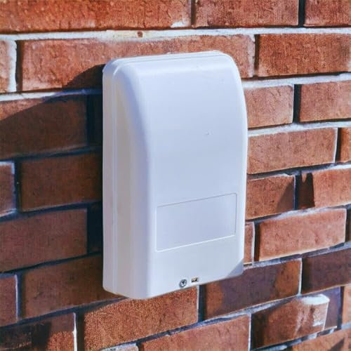 White Outdoor compatible Virgin Media Replacement Junction Box – Secure Housing for Telephone, TV, Superhub, Modem Leads, and Electrical Connections on External Walls