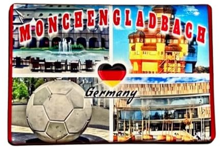 Deutschland Mönchengladbach, Mönchengladbach Kühlschrankmagnet, Mönchengladbach Souvenir, Mönchengladbach Reiseandenken, Mönchengladbach Geschenkartikel, Mönchengladbach Deko