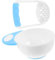 QUMIIRITY Food Masher Bowl Handgemachte Babynahrungsschale mit Rutschfestem Ring für Einfachen Zubereiten von Brei Snacks