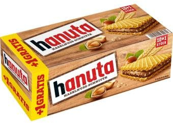 2 er Pack hanuta Schokoriegel 2x 220 g