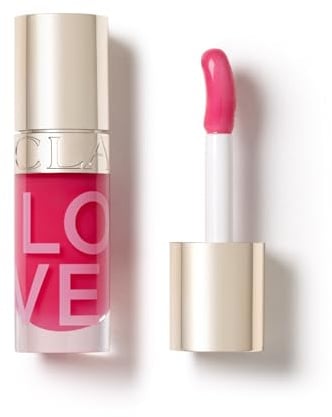 Clarins Lip Comfort Oil 31 Rosy Kiss 7 ml | Edición limitada | Hidratante y nutritivo | Acabado transparente de alto brillo | Calma, reconforta y protege los labios | Visiblemente Plumps | 93%