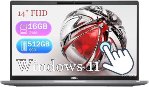 Dell Latitude 7420 Laptop Touchscreen Silver, Win11(Renewed)