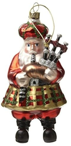 Schottischer Dudelsack Santa Dekoration