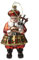 Schottischer Dudelsack Santa Dekoration