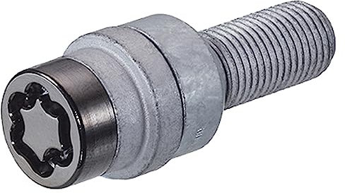 McGard Boulons antivol M14x1.50 Noir - Sphérique R14 - Longueur 27mm (Ouverture de clé 17mm)