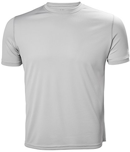 Helly Hansen Men's HH Tech T-Shirt, Light Grey, S