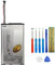 Swark Akku ersetzt Sony SP65M Kompatibel mit Playstation Vita, PS Vita PCH-1006, PCH-1004, PCH-1104 Playstation PS Vita 1000 PCH-1001 PCH-1101 2210mAh