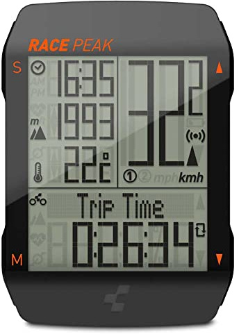 Cube Race Peak Fahrrad Computer/Höhenmesser Schwarz