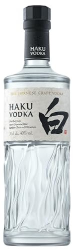Suntory Haku Vodka , Super Premium Vodka aus dem House of Suntory in Japan , aus japanischem Reis , 700 ml , 40 Prozent
