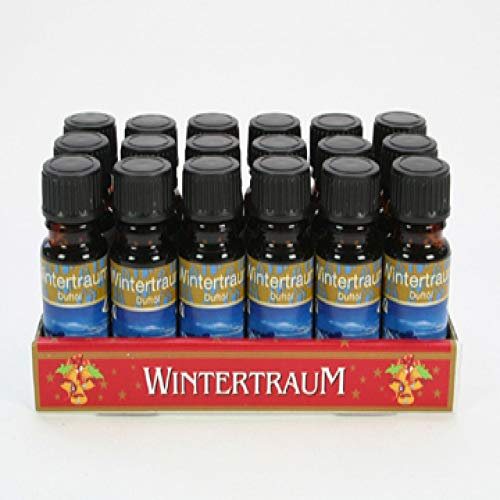 Duftöl Aromaöl Raumduftöl 10ml Lampenöl Duftlampen Weihnachtsdufte (Wintertraum, 6er Pack)