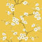 Fresco Ochre Apple Blossom Floral Wallpaper - Paste the paper - Branches design - Yellow Wallpaper - Suitable for any room