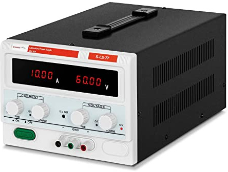 Stamos Soldering S-LS-77 Labornetzgerät 2-60 V 0-10 A DC 600 W LED-Display Labornetzteil Netgerät Netzteil