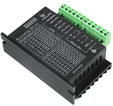 ALMOCN TB6600 Schrittmotor-Treiber 4A 9-42V Nema 17 Schrittmotor-Treiber CNC Controller Einachsen Hybrid Schrittmotor für CNC