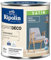 RIPOLIN - Peinture Intérieure Multi-Supports – Murs, Boiseries & Radiateurs – Ultra Couvrante – Lessivable – Application Facile – Ecolabel - Satin - 0,5L - Bleu Madura