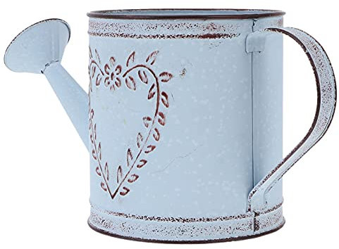 Happyyami Antiker Wasserkocher Blumentopf Rustikale Gießkanne Pflanzkübel Aus Metall Pflanzen Wasserkanister Metalleimer Werkzeuge Zur Pflanzenbewässerung Milchkanne Eisen Büro Antiquität