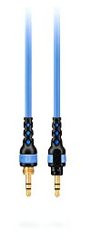 RØDE NTH-Kabel für NTH-100 Kopfhörer mit 2,4 m Länge, hochwertiges 3,5 mm TRS auf TRS Kabel, inklusive 6,35 mm Schraubadapter (blau)