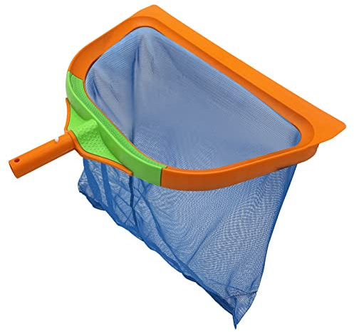 Retino Piscina Pulizia, Retino Piscina Professionale, Retino per Piscina da Fondo, Skimmer Piscina Rete Pulizia, Accessori Piscina Piscine Fuori Terra Interrata Detriti Raccoglitore Foglie Giardino
