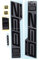 Sram Unisex – Erwachsene RockSh.Zeb Ultim. Gabel-Aufkleber-Kit, Gloss Black, 27,5/29