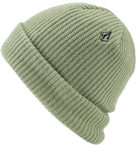 Volcom Herren Sweep Skull Fit Snow Beanie-Mütze, Light Military S4, One Size