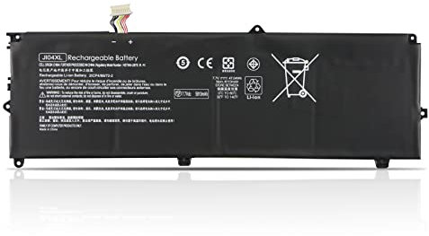 JI04XL JI04047XL-PL 901247-855 901307-541 Tablette Akku für HP Elite X2 1012 G2 12.3-inch 2-in-1 Energy Star Tablet 1LV76EA 1LV66EA 1LV78EA HSN-I07C HSTNN-UB7E Laptop Battery 47.04Wh/6110mAh/4-Cell