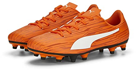PUMA FUSSBALLSCHUH RAPIDO III FGAG JR 106576 08.DA Junge, ORANGE Farbe