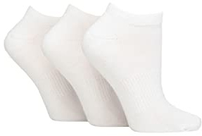 SockShop Wildfeet Ladies Half Cushioned Bamboo Sports Socks Pack of 3