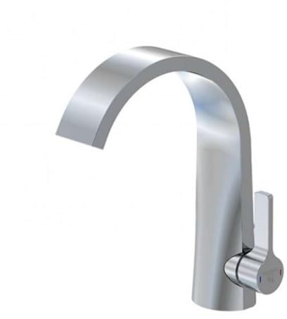 Steinberg Serie 280 Waschtischarmatur, seitenbedient, mit Ablaufgarnitur, Ausladung 155mm, 2801000, Farbe: Chrome
