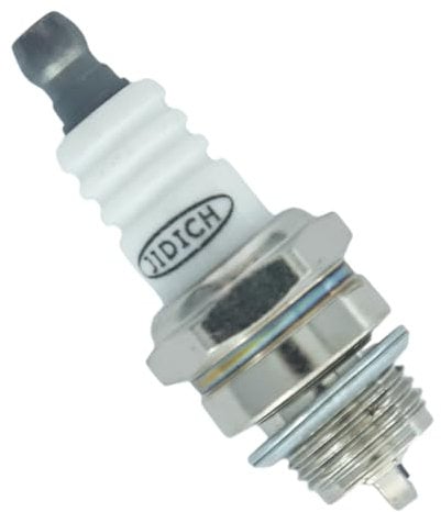 Candela di accensione per NGK BPMR7A L7T e Champion CJ8 RCJ6Y RCJ7Y ADEFOL - Candela di accensione universale per Stihl e per Husqvarna motosega e tosaerba (argento)