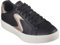 Skechers Women's Eden Lx Beaming Glory Sneaker, Black/Rose Gold, 6 UK
