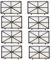 NATHA Roboter Schwimmbad Reiniger Filter, 8 Pack Kartuschen Filter Platten für M400 M500 und CC Plus 9991432-R4