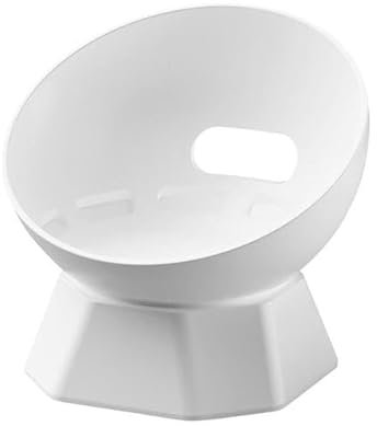 Szaerfa Support de Table pour Echo Dot (4ème 5ème génération), Support de Bureau pour Enceintes Bluetooth intelligentes pour la Maison et Le Bureau (Blanc)
