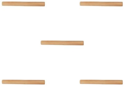 Set di 5 mattarelli in legno per ceramica e argilla