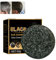 Black Soap, Grey Hair Coverage Shampoo, Hair Smoothing & Strengthening Shampoo Soap, Dark And Thick Hair Soap, Black Coverage Soap For Men Woman (3PCS)