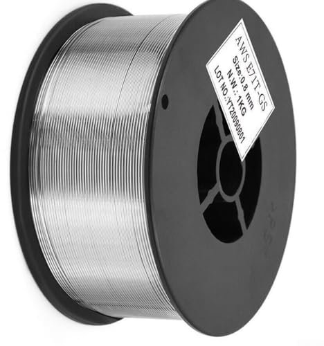 1KG 0.8MM MIG Gasless Schweißen Draht E71T-GS Kohlenstoffstahl Flussmittel Fülldrähte, Selbst Geschirmt Schweißen Kern Schweißen Draht