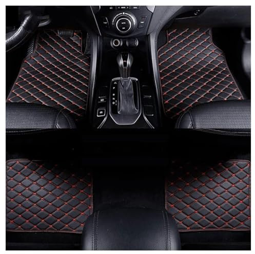 Custom Auto Fußmatten, für VW Touran 2017-2022 Schutz vor Verschmutzung rutschfeste wasserdichte Fussmatten Zubehör für den Autoinnenraum,A
