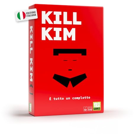 Yas Games - Kill Kim - Das einzige auf Italienisch - Partyspiel für 5 bis 10 Spieler ab 12 Jahren