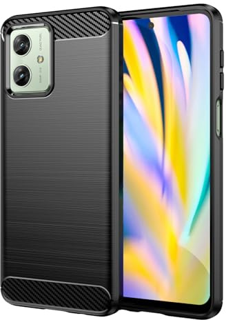 TailTech Hülle für Moto G54 Hülle, Weiche TPU Handyhülle mit Stoßfestem Schutz, Kompatibel mit Motorola G54 Schutzhülle, Schwarz