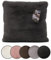 liebling Fellimitat Kissen, Sofakissen, 100% Polyester, 60 x 60 cm, Farbe: anthrazit