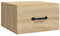 Wand-Nachttisch Sonoma-Eiche 35x35x20 cm,812858