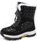 EJIMUQO Regalini Natale Bambini Stivaletti Donna Neri Tacco Basso Stivali Tacco A Spillo Stivali Donna Pelle Vera Stivali Donna Vera Pelle Elegante Stivali Alti Neri Lucidi Stivaletti Da Donna