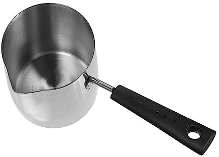 Amosfun Latte Cup Milk Jug Thermometer Double Boiler Pot Chocolate Melting Pot