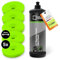 Liquid Elements - Auto Politur Set Ultra Finish 1L - Autopolitur Set mit 5x 75mm Polierschwamm Centriforce V2 – Lackaufbereitung Komplettset ideal für alle Poliermaschinen