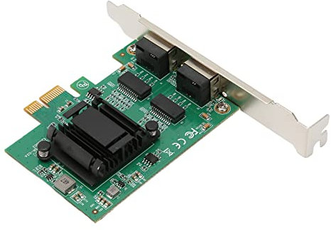 Cable Gigabit-Ethernet de 2 Puertos Cable de Doble Adaptador Dual para Clientes y Estaciones Trabajo con un Soporte Incluido