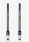 OUGPIU Steckachse Fahrradanhänger M12 160-178mm Steckachse Adapter,Einstellbare Schaftlänge Fahrradanhänger Kupplung,Fahrrad Steckachsenadapter Kit mit Fahrrad Achsadapter (M12 x 1.0)